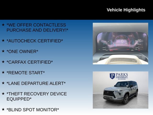 Used 2024 Lexus GX 550 w/ Cold Area Package AWD/4WD image 4