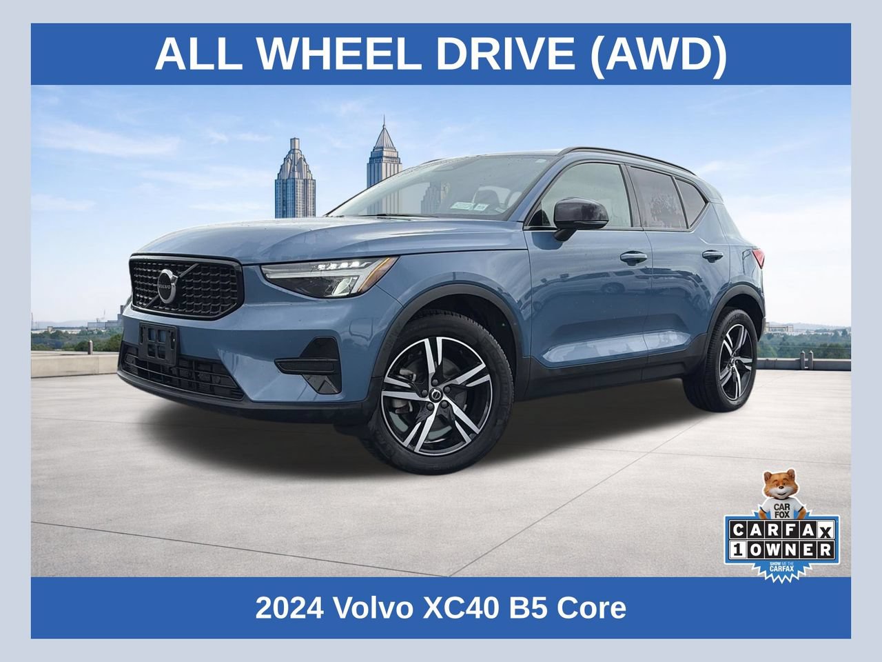 Used 2024 Volvo XC40 B5 Core AWD/4WD image 1