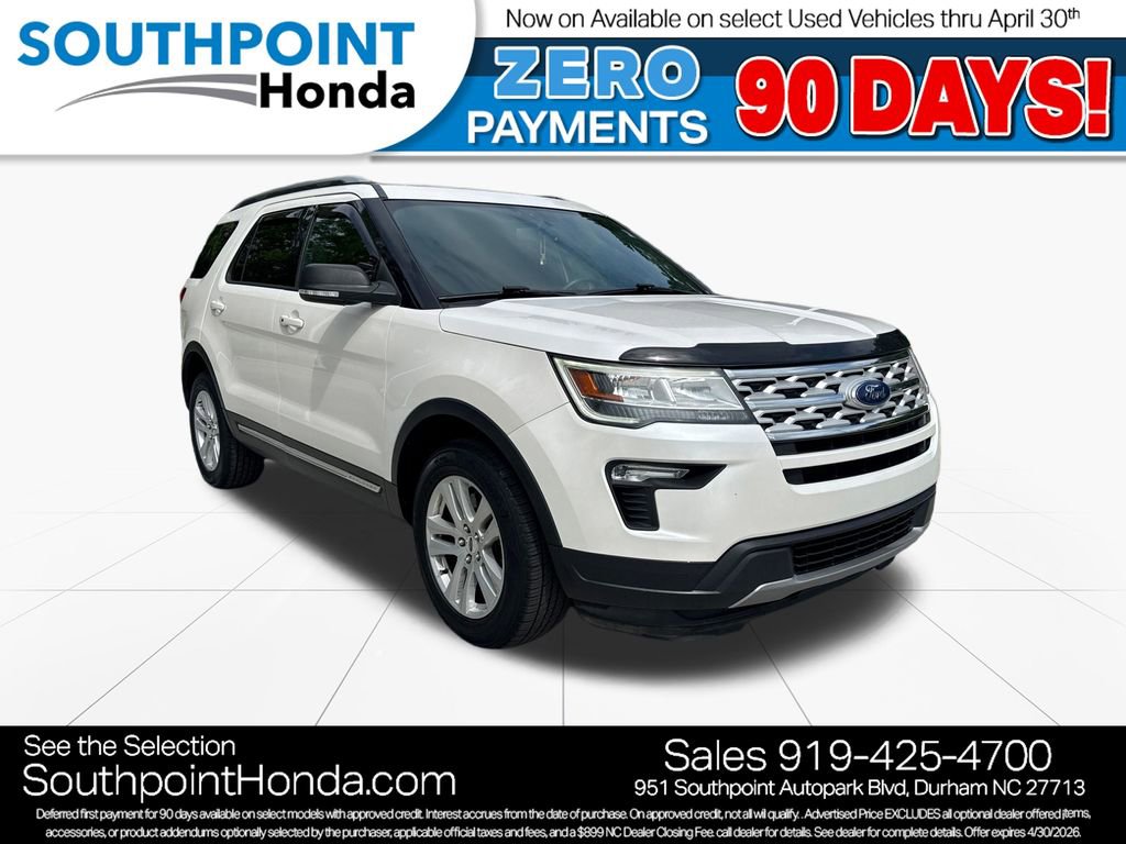 Used 2019 Ford Explorer XLT w/ Equipment Group 201A AWD/4WD image 1