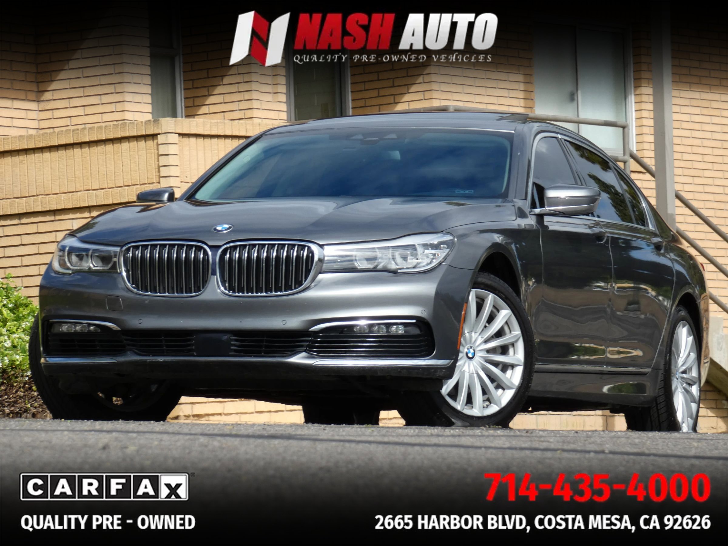Used 2018 BMW 740i RWD image 1
