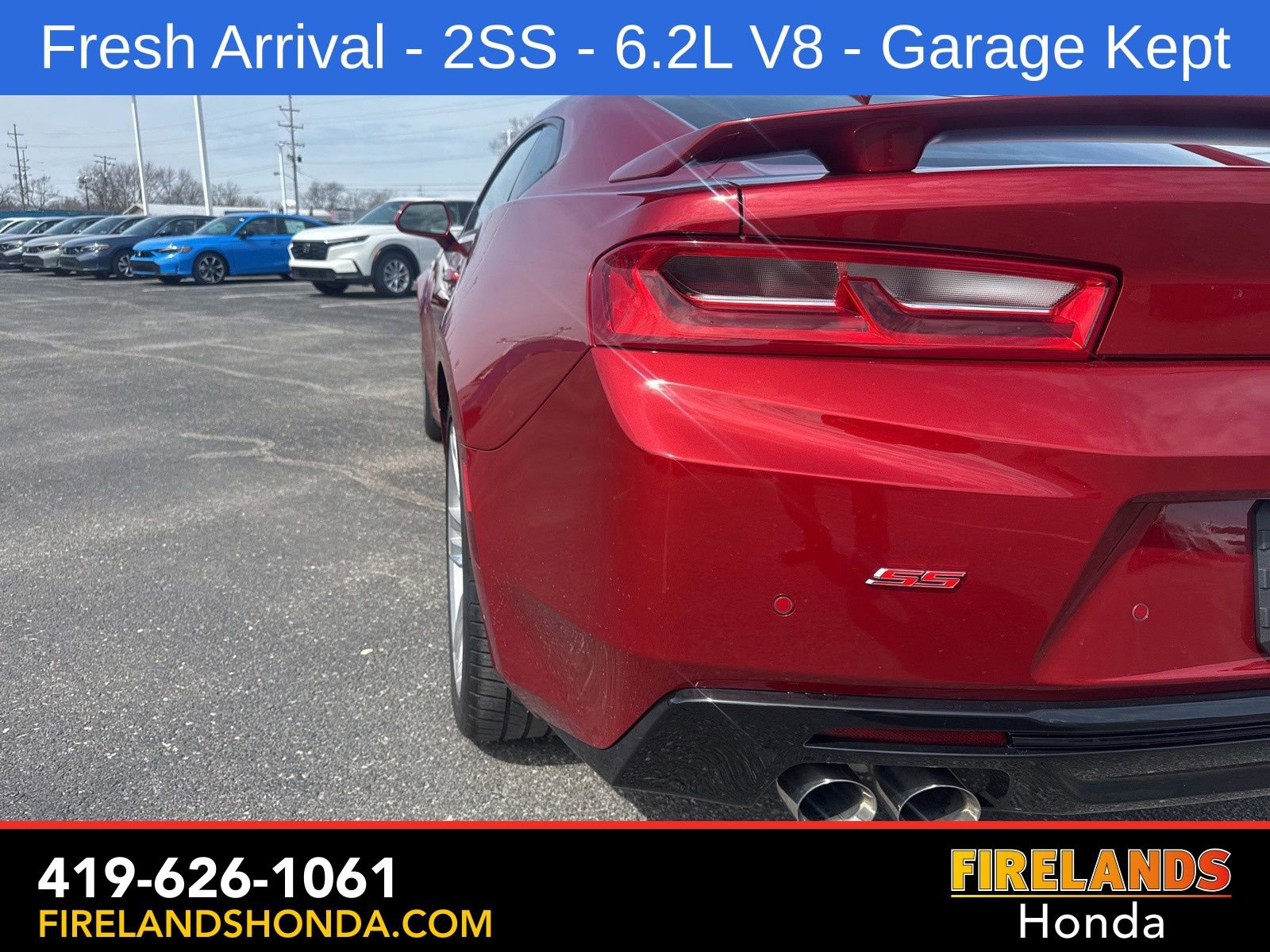 Used 2017 Chevrolet Camaro SS RWD image 4