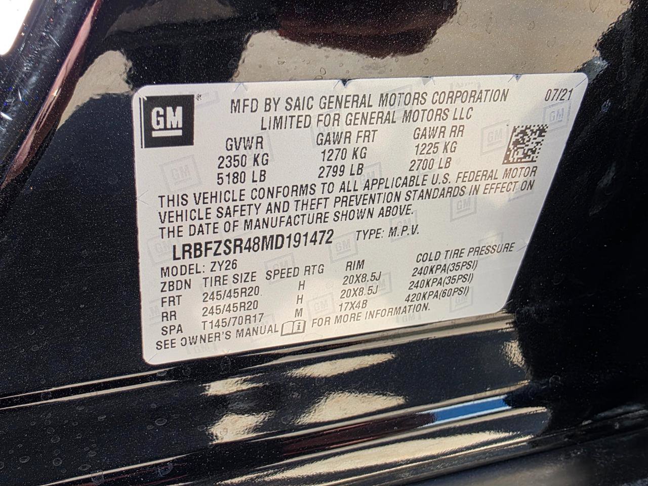 Used 2021 Buick Envision Avenir w/ Technology Package II image 34