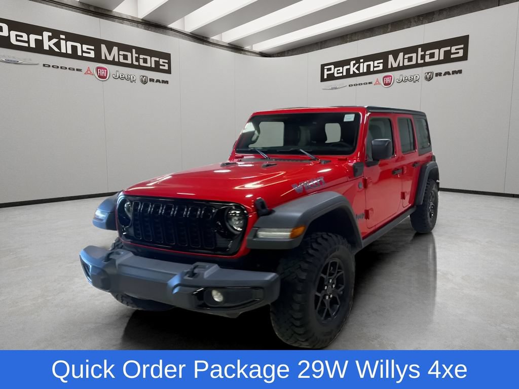 Used 2025 Jeep Wrangler Unlimited Sport S 4xe AWD/4WD 360° Tour