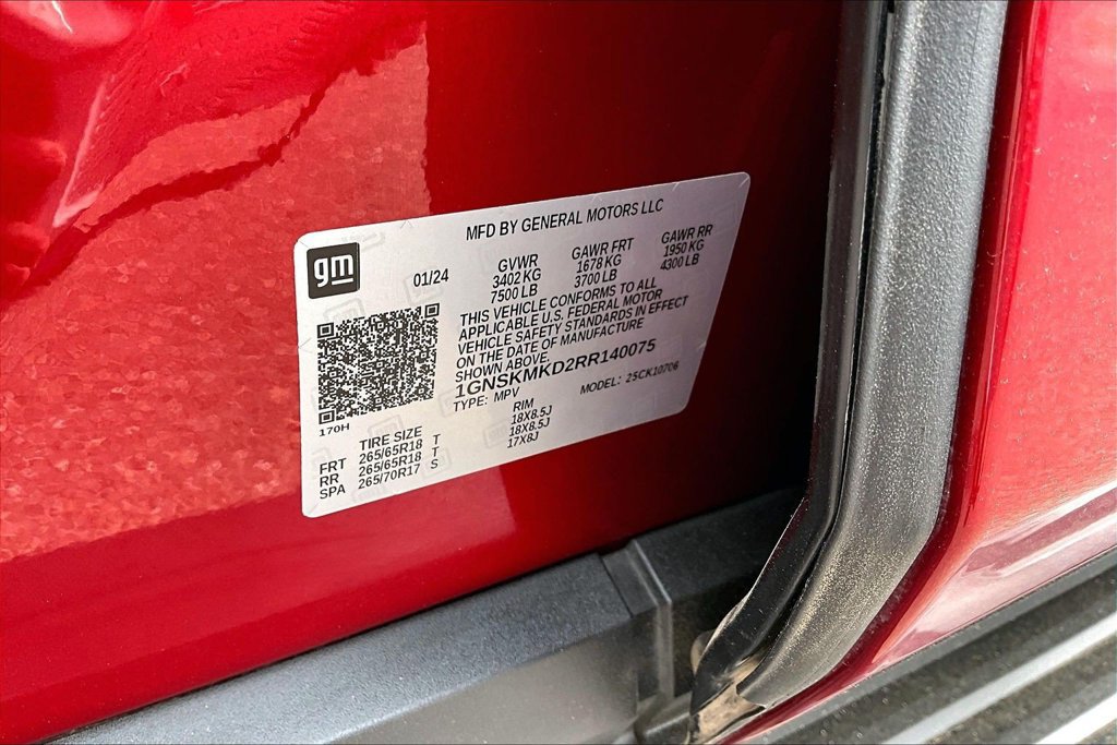 Certified 2024 Chevrolet Tahoe LS w/ Driver Alert Package AWD/4WD image 18