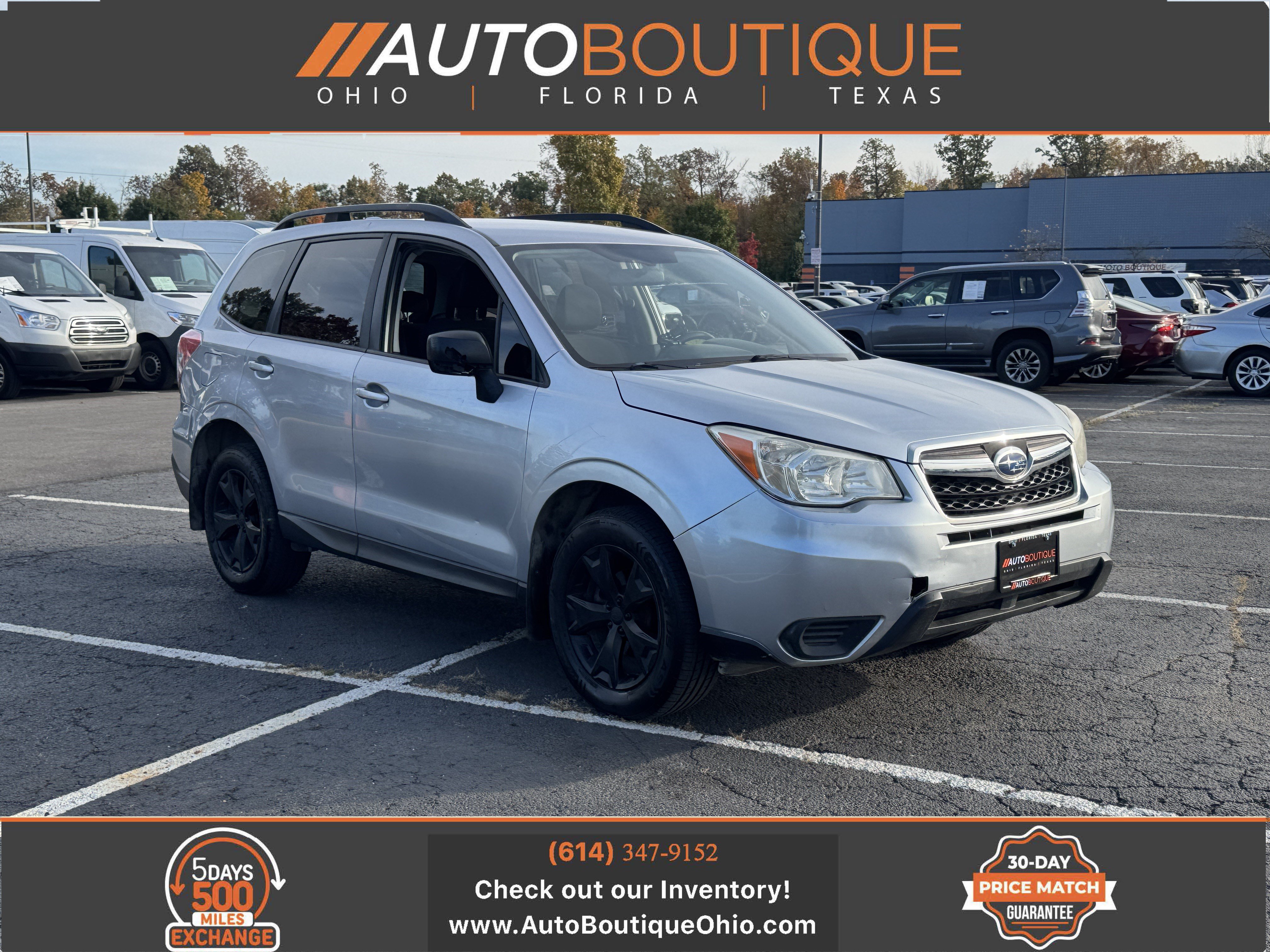 Used 2016 Subaru Forester 2.5i w/ Alloy Wheel Package