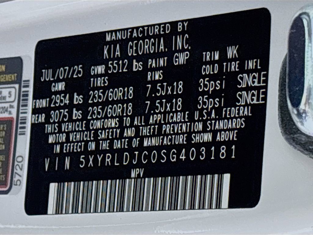 New 2025 Kia Sorento S image 25