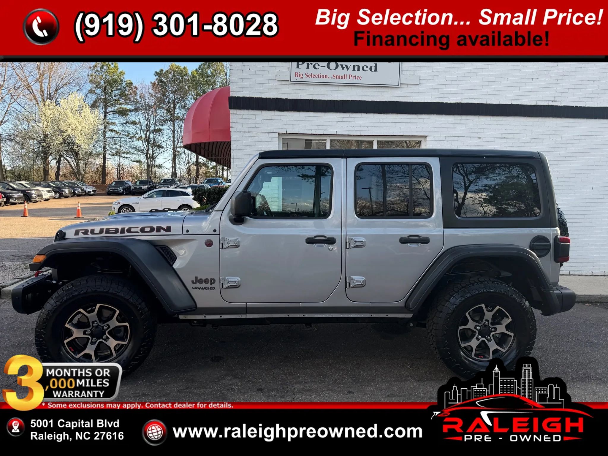 Used 2018 Jeep Wrangler Unlimited Rubicon
