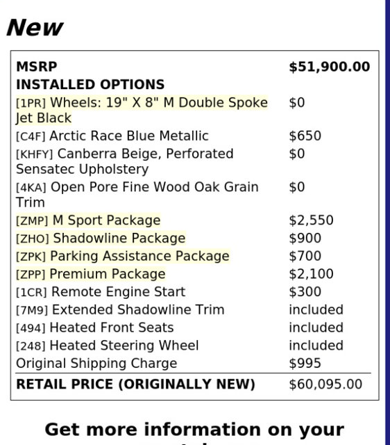 Used 2024 BMW 430i xDrive Coupe w/ M Sport Package AWD/4WD image 2