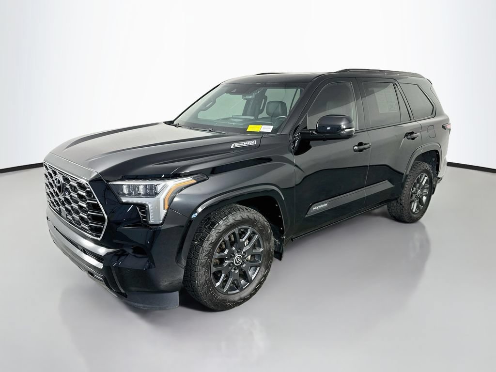 Used 2024 Toyota Sequoia Platinum AWD/4WD video 3