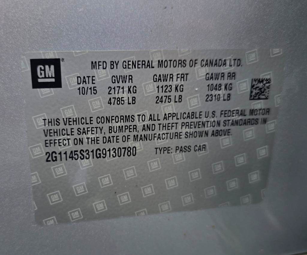 Used 2016 Chevrolet Impala LTZ FWD image 34