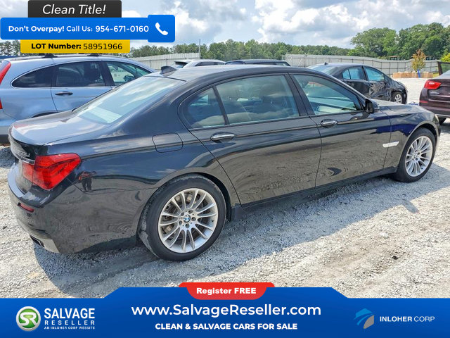 Used 2014 BMW 750Li xDrive AWD/4WD image 4