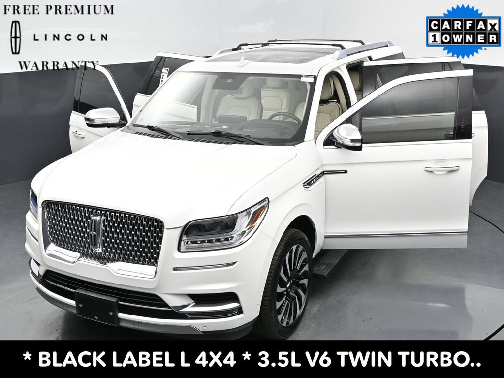 Used 2021 Lincoln Navigator L Black Label w/ Cargo Convenience Package AWD/4WD image 39