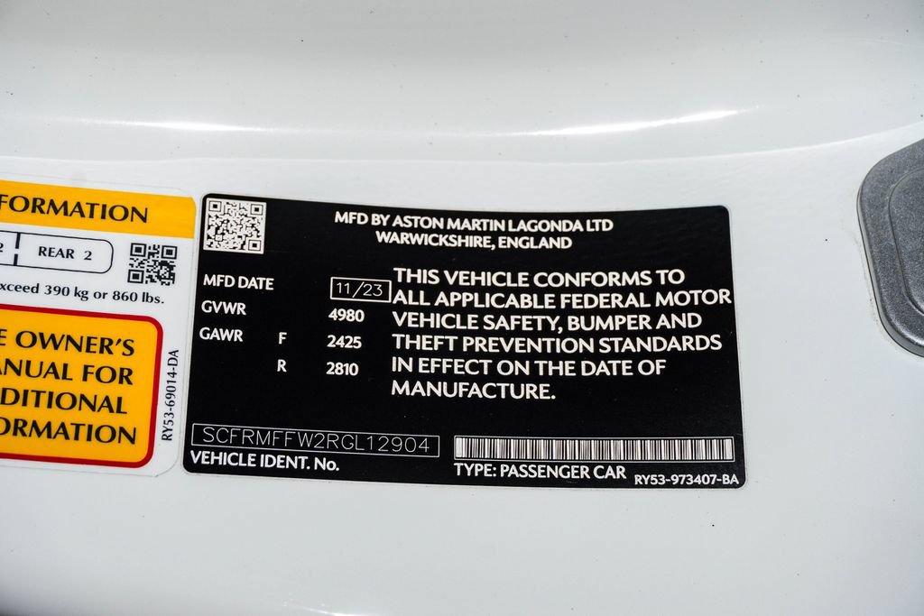 Used 2024 Aston Martin DB12 Coupe RWD image 36