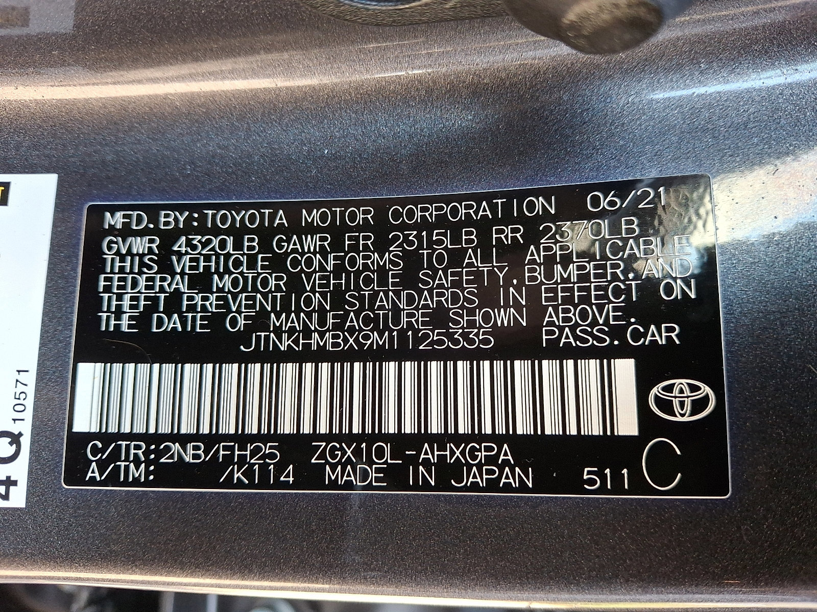 Used 2021 Toyota C-HR Nightshade image 26