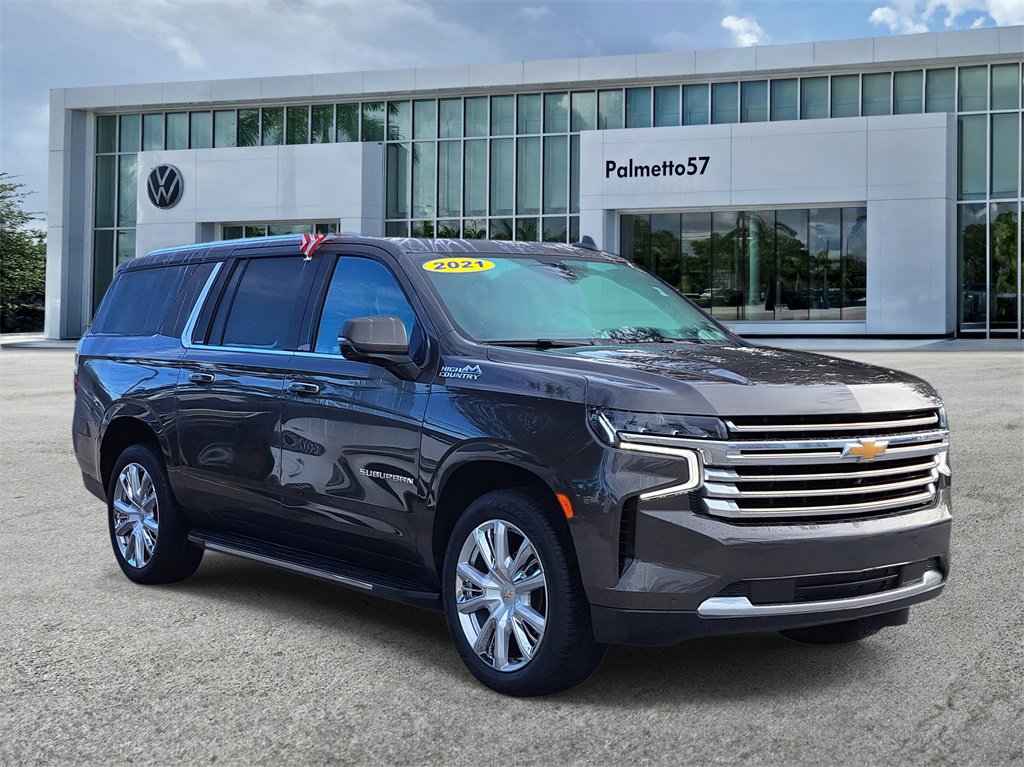 Used 2021 Chevrolet Suburban High Country image 3