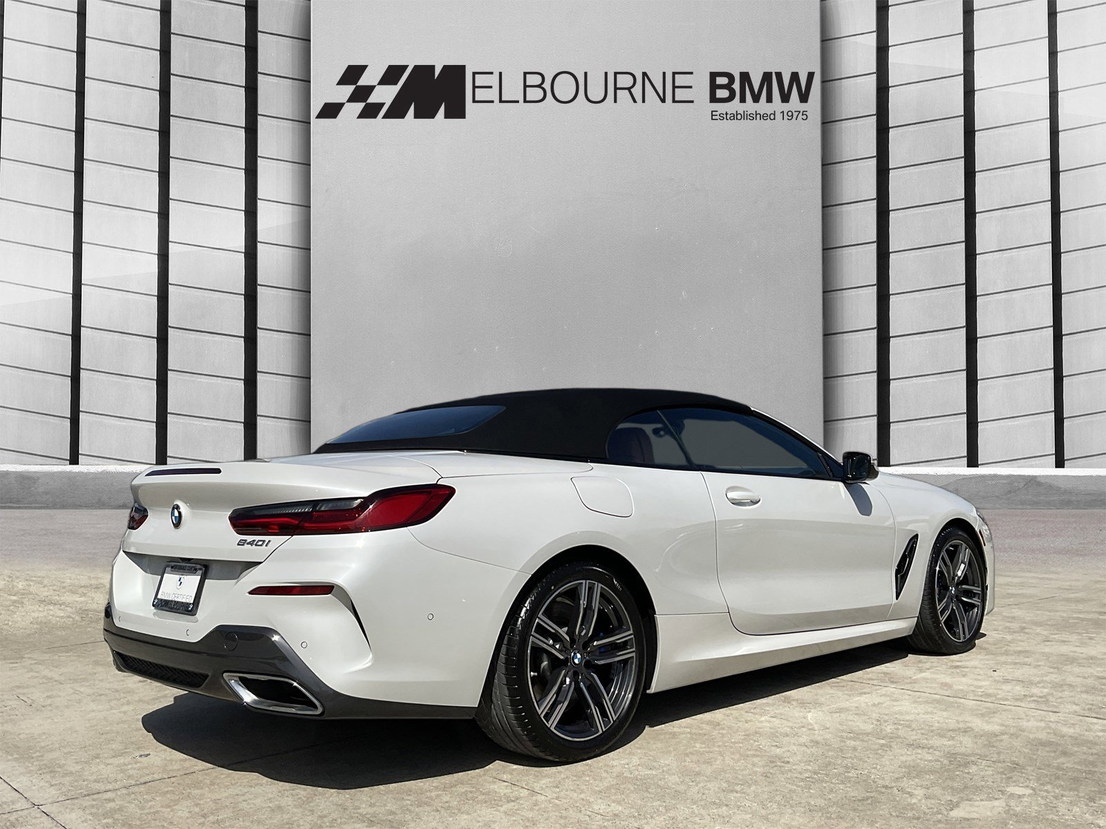 Certified 2025 BMW 840i Convertible w/ Driving Assistance Package RWD image 4