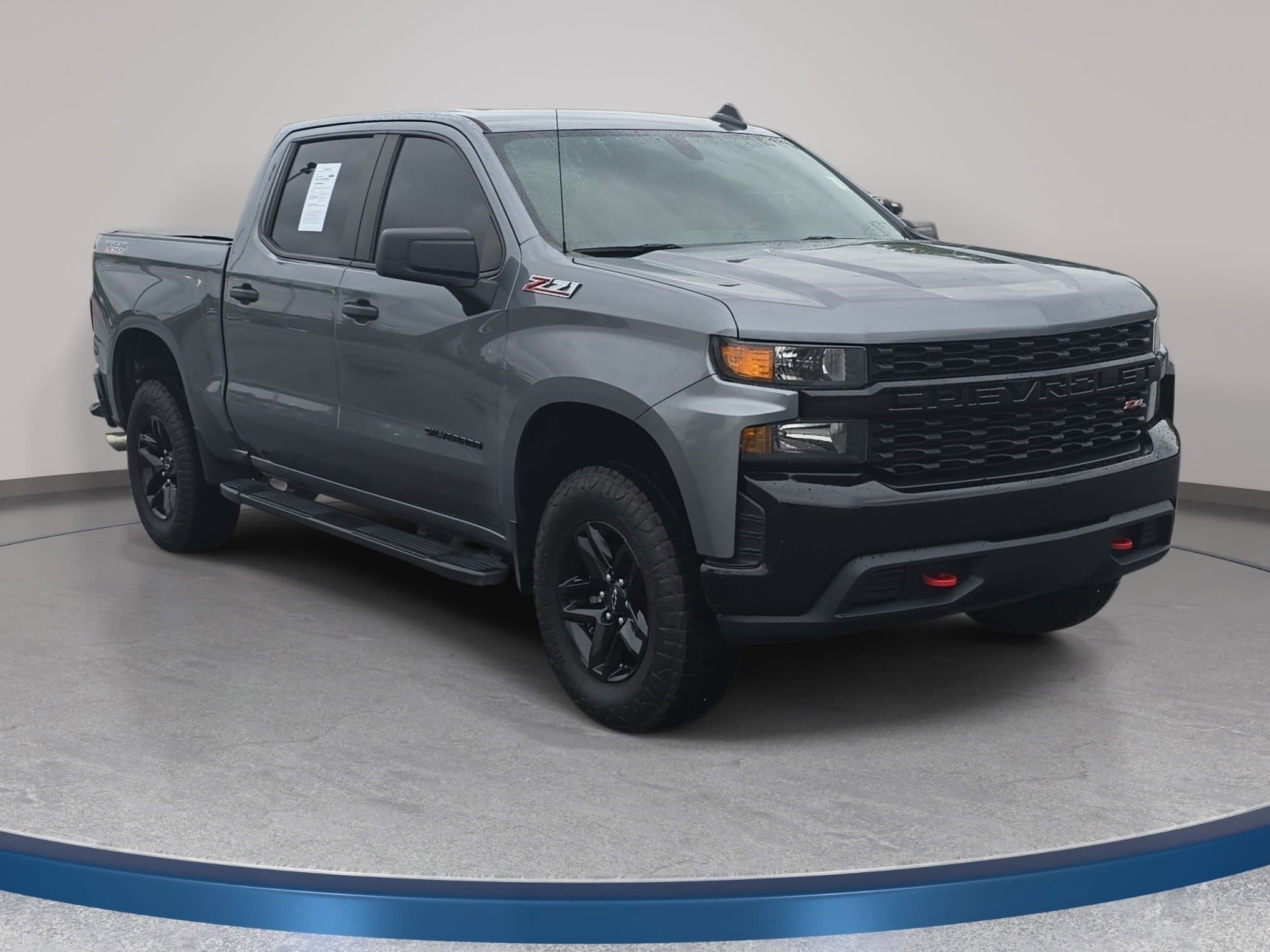 Used 2021 Chevrolet Silverado 1500 Custom Trail Boss AWD/4WD image 3