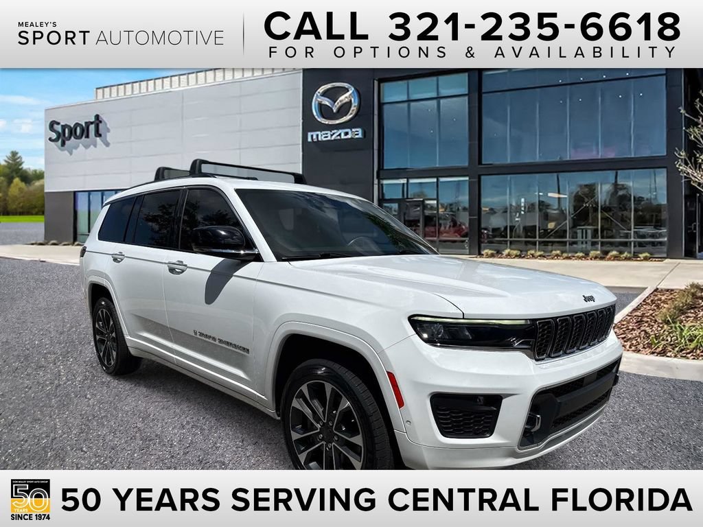 Used 2021 Jeep Grand Cherokee L Overland w/ Luxury Tech Group IV
