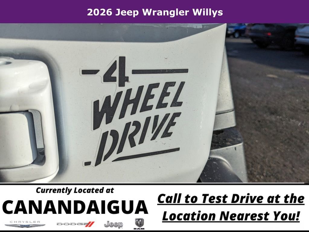 New 2026 Jeep Wrangler Unlimited Sport AWD/4WD image 28