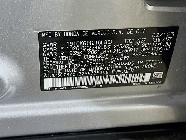Certified 2023 Honda HR-V LX image 32