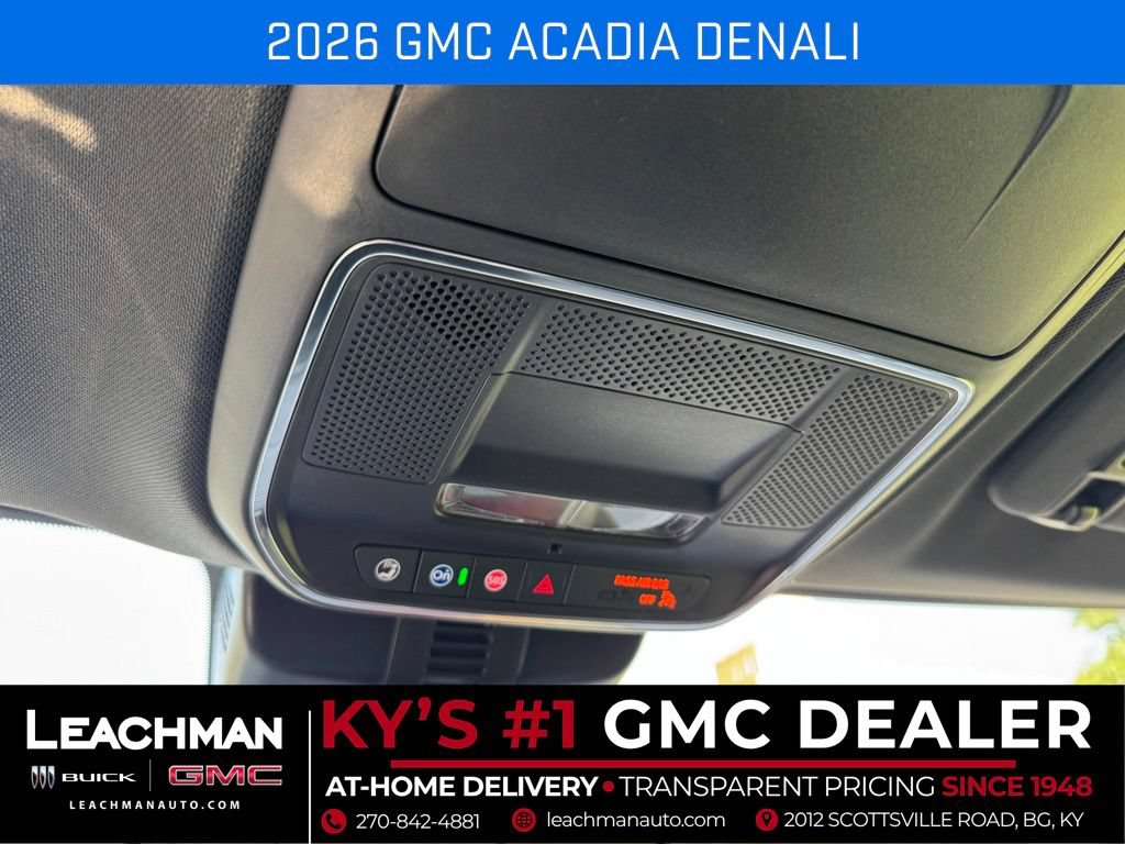 New 2026 GMC Acadia Denali w/ Super Cruise Package FWD image 30