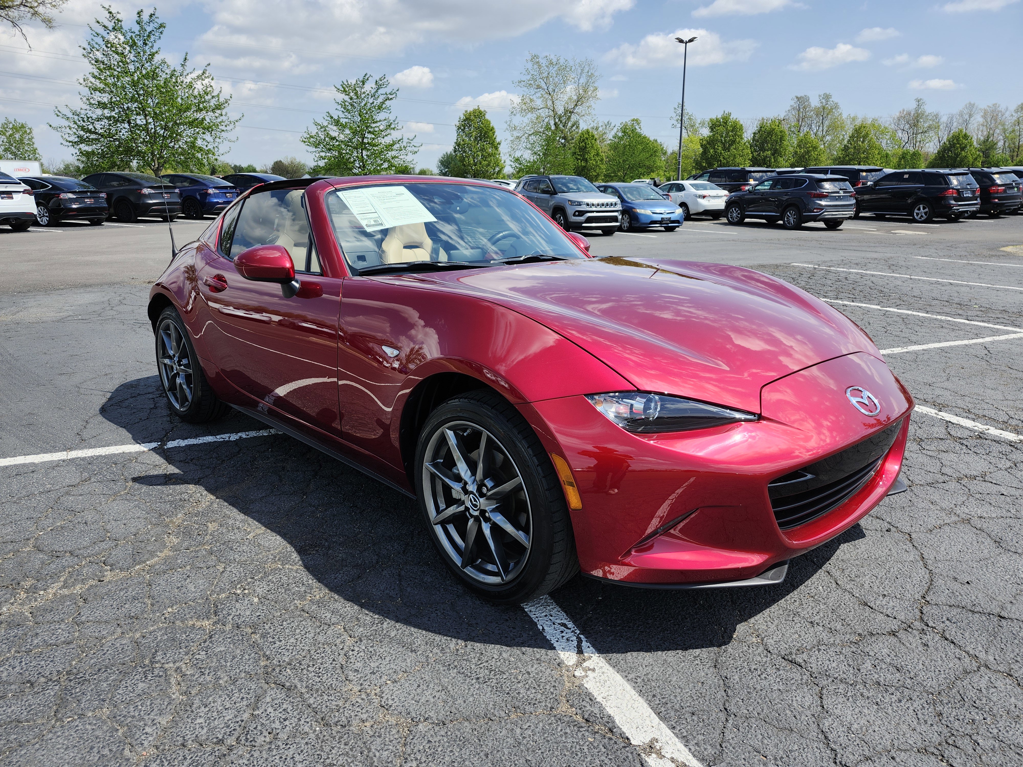 Used 2019 MAZDA MX-5 Miata RF Grand Touring RWD image 14