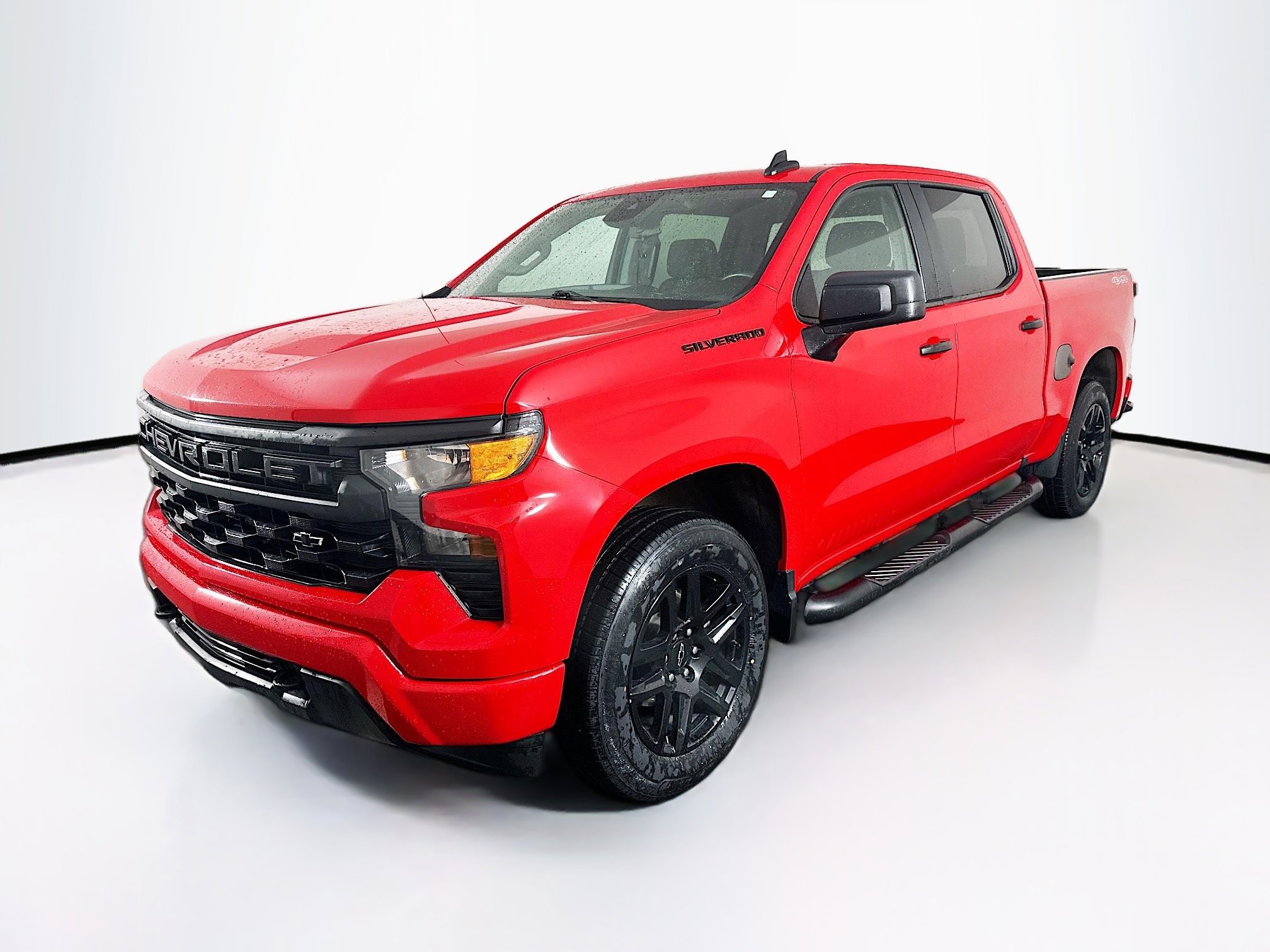 Used 2023 Chevrolet Silverado 1500 Custom w/ 2.7L Blackout Package AWD/4WD image 3
