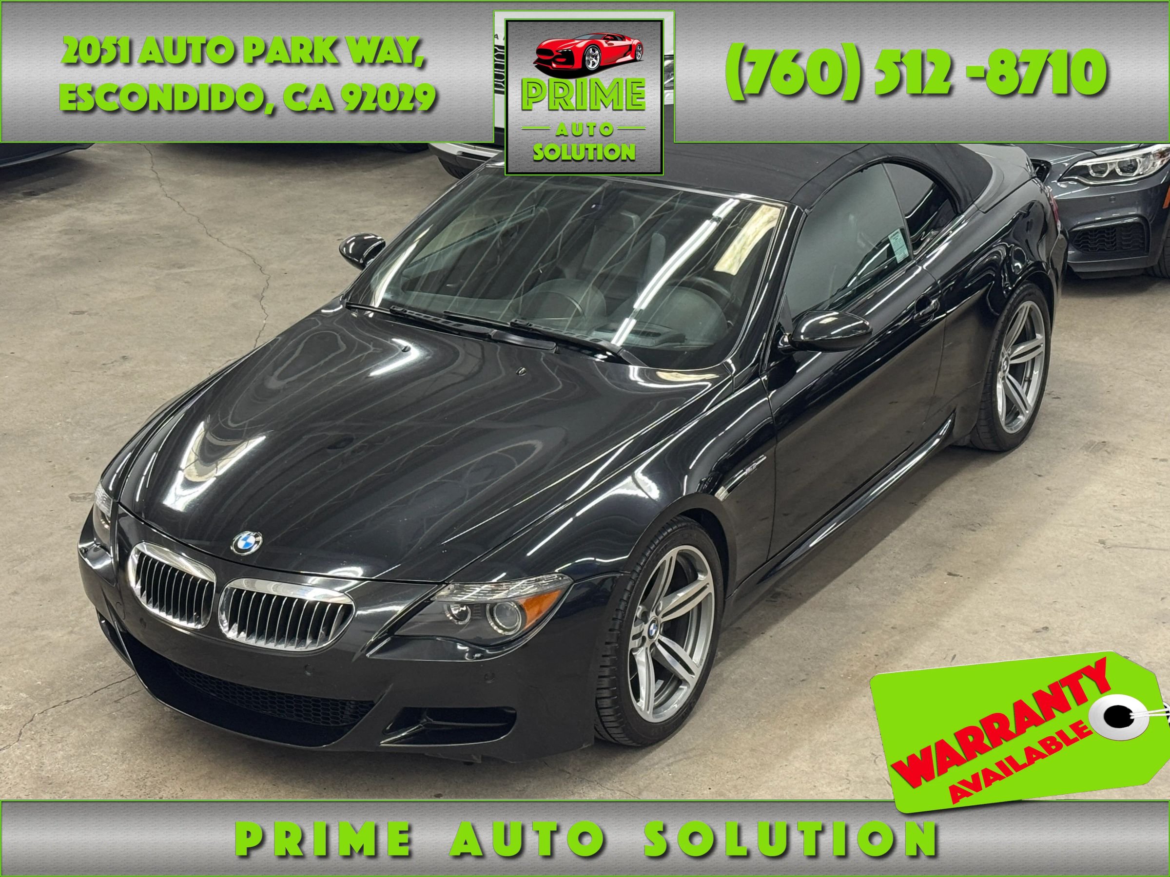Used 2007 BMW M6 Convertible RWD image 1