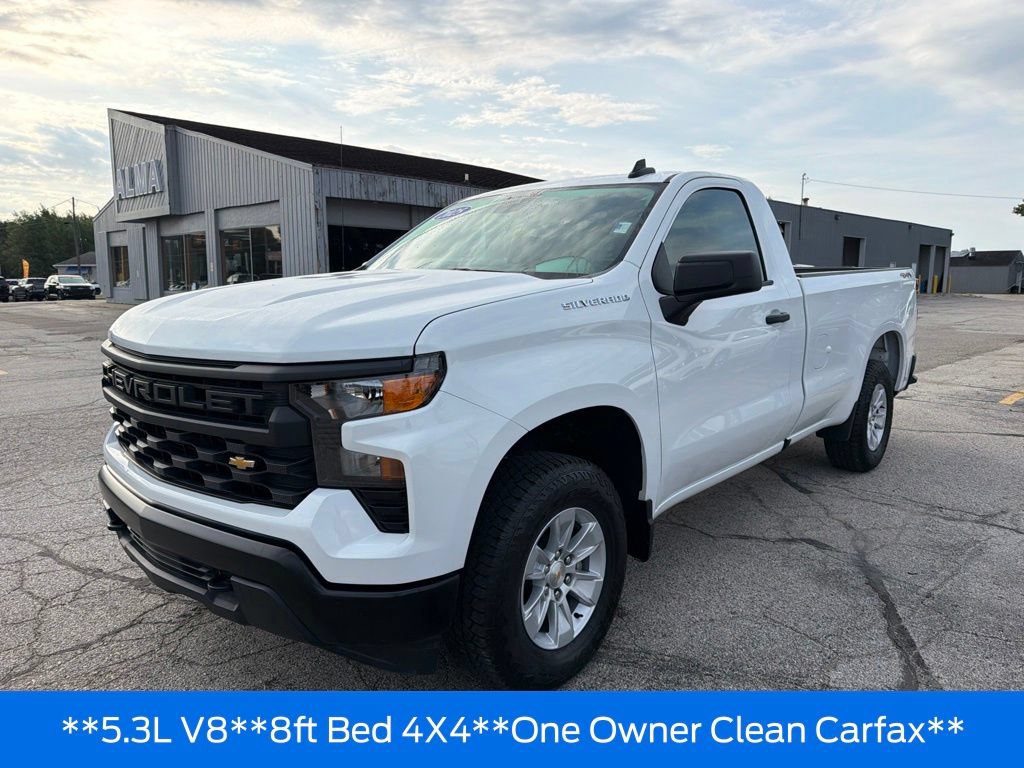 Used 2025 Chevrolet Silverado 1500 W/T w/ Trailering Package AWD/4WD image 4