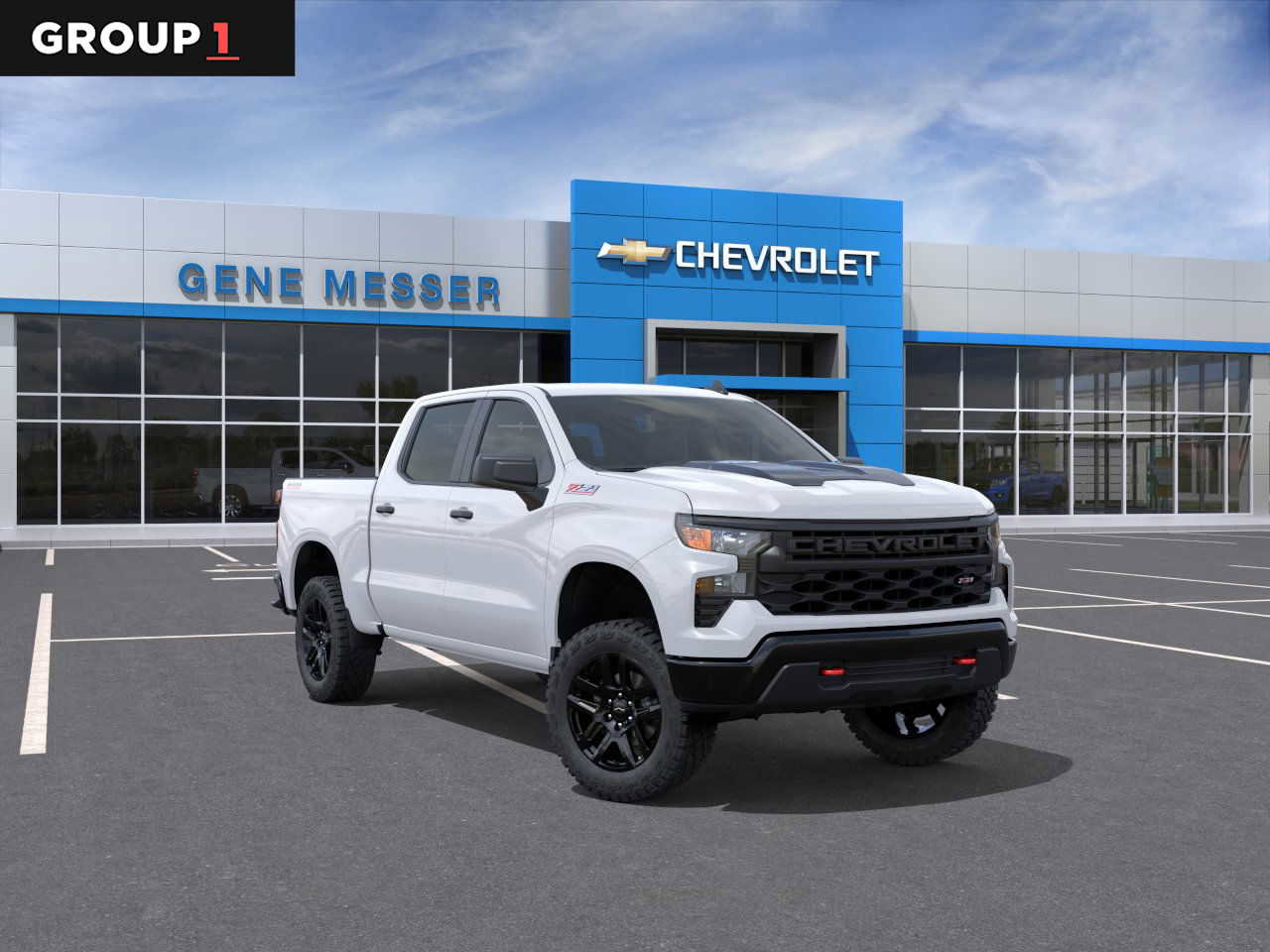 New 2026 Chevrolet Silverado 1500 Custom Trail Boss w/ LPO, Dark Essentials Package