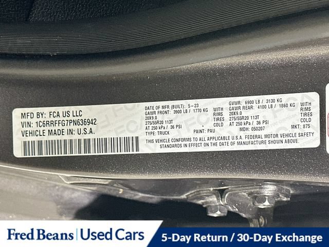 Used 2023 RAM 1500 Big Horn AWD/4WD image 38