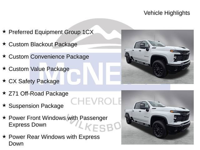 New 2025 Chevrolet Silverado 2500 Custom w/ Custom Value Package image 9