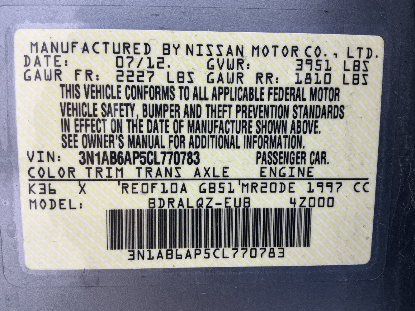 Used 2012 Nissan Sentra 2.0 FWD image 24