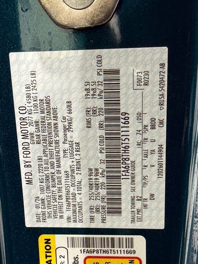 New 2026 Ford Mustang Coupe w/ Bronze Appearance Package image 34