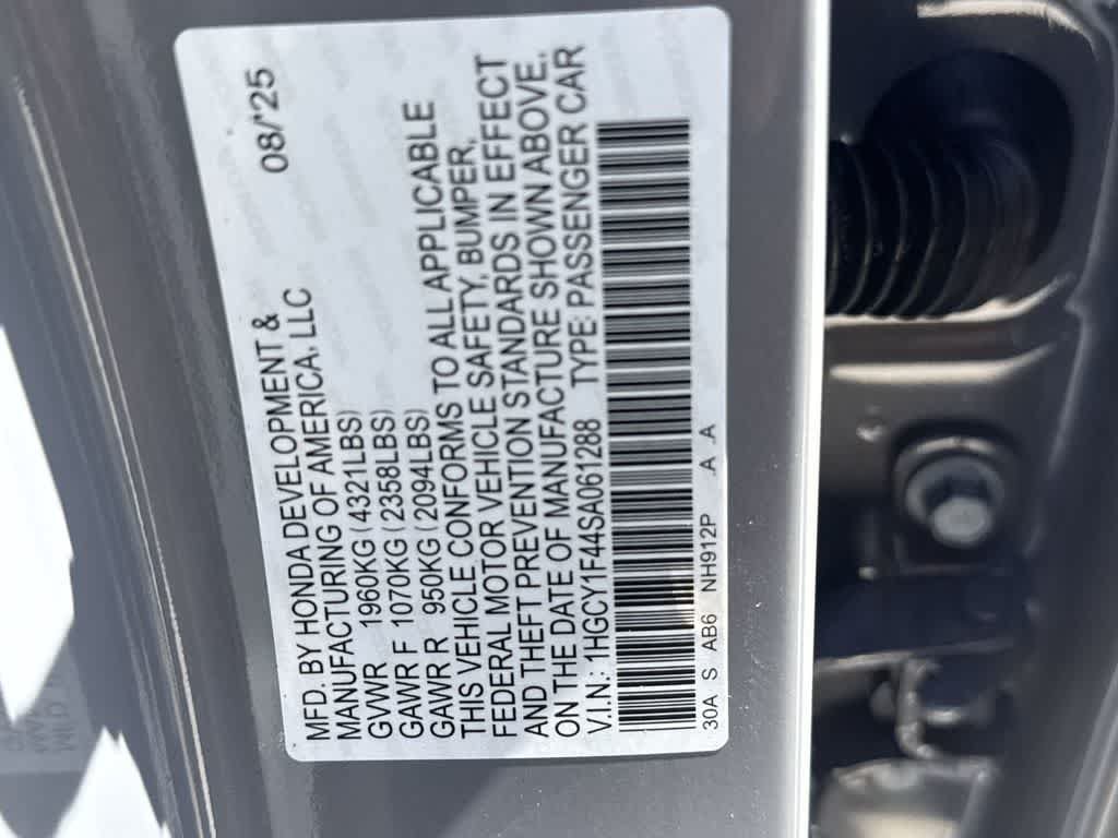New 2025 Honda Accord SE image 28