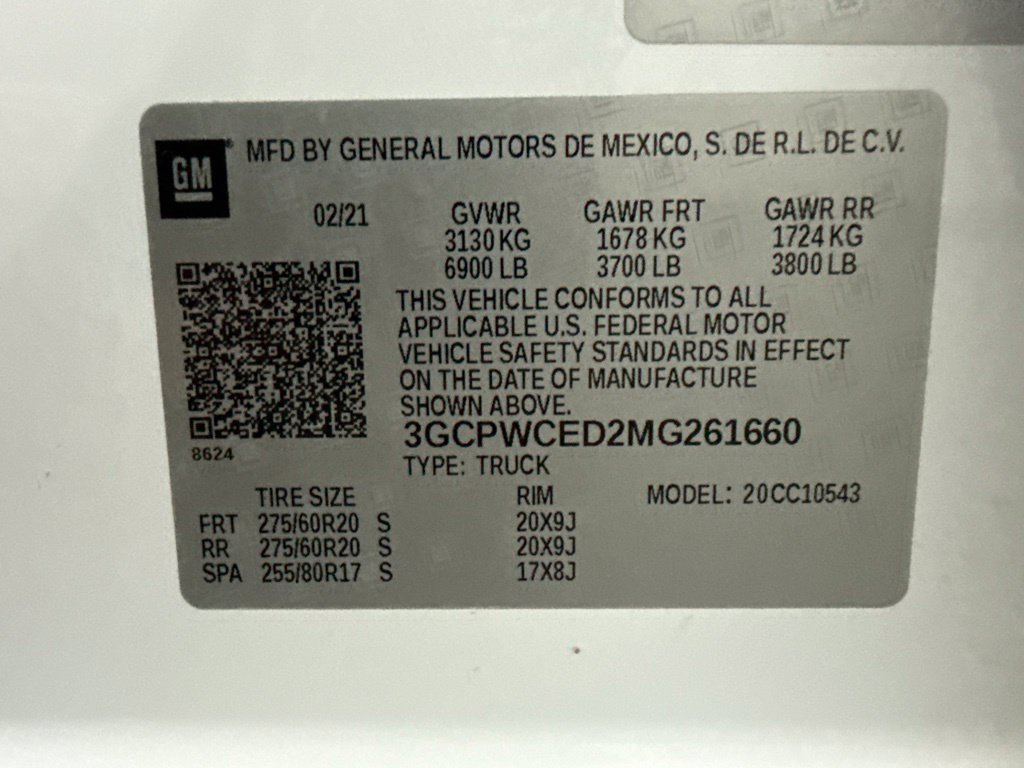 Used 2021 Chevrolet Silverado 1500 LT w/ Texas Edition Plus RWD image 49
