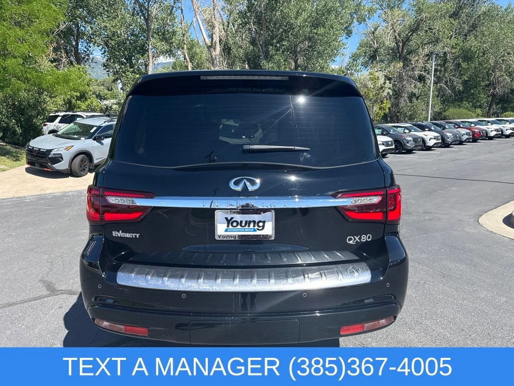 Used 2019 INFINITI QX80 Luxe w/ Cargo Package RWD image 5