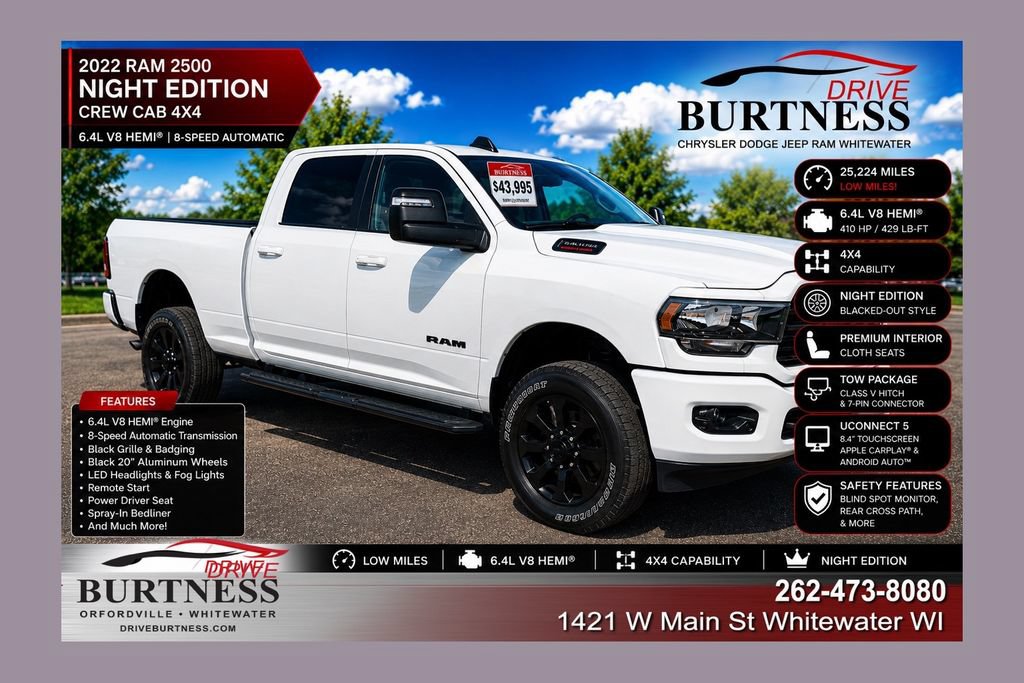 Used 2024 RAM 2500 Big Horn w/ Night Edition