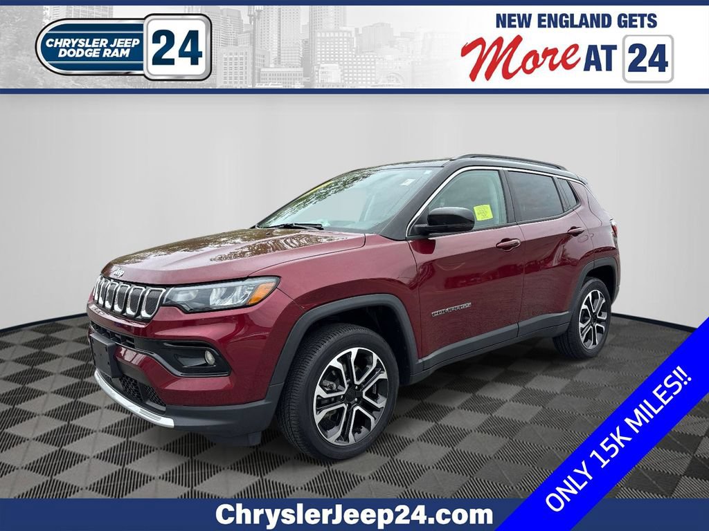 Certified 2022 Jeep Compass Limited AWD/4WD 360° Tour