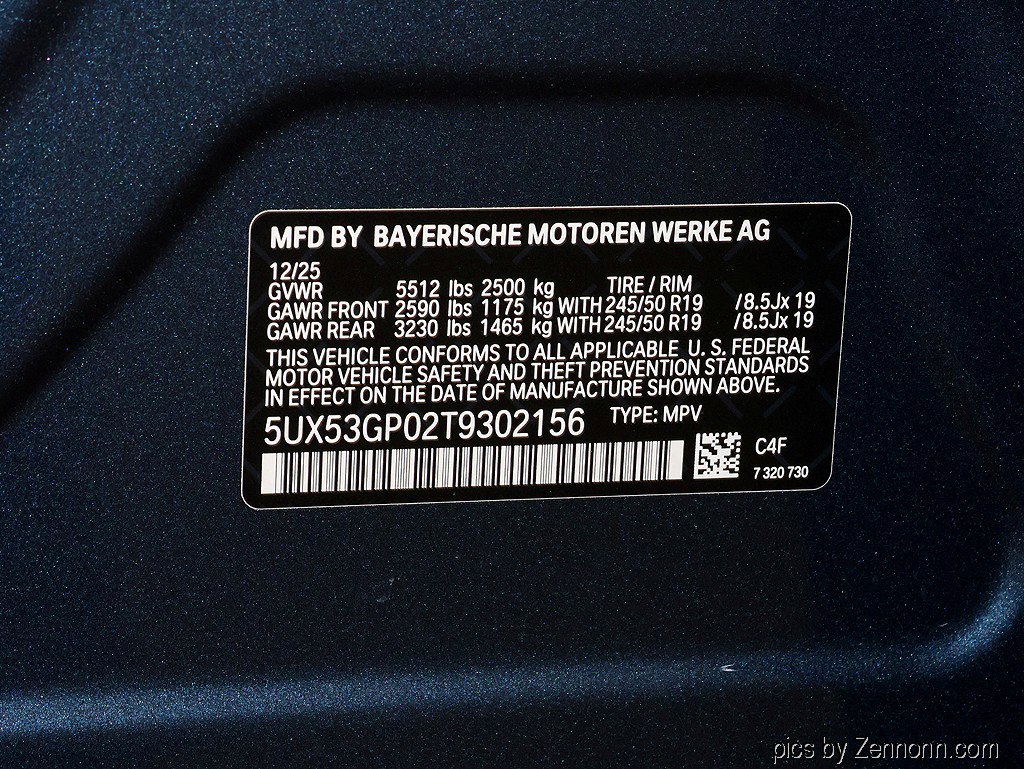 New 2026 BMW X3 xDrive30 w/ M Sport Package image 24