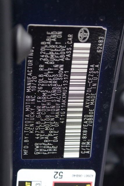 Used 2021 Toyota Camry SE image 20