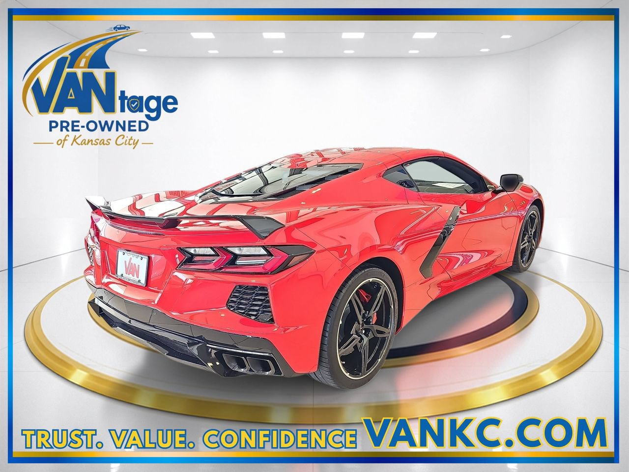 Used 2024 Chevrolet Corvette Stingray Preferred Cpe w/ Z51 Performance Package RWD image 6