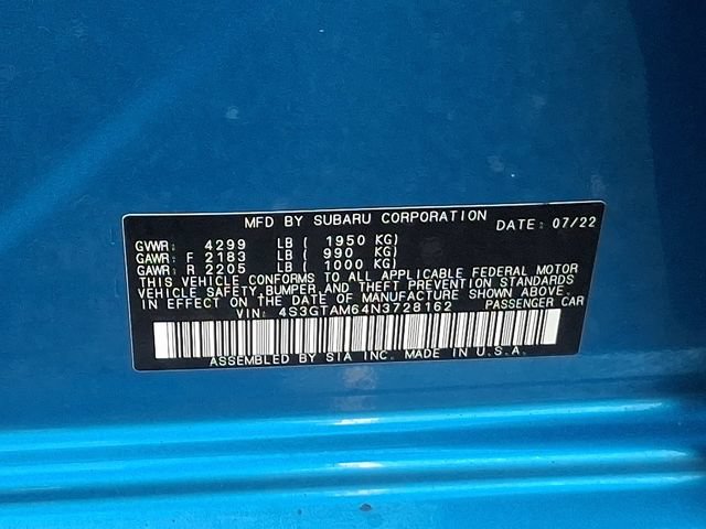 Used 2022 Subaru Impreza 2.0i Sport w/ Popular Package #3 AWD/4WD image 29