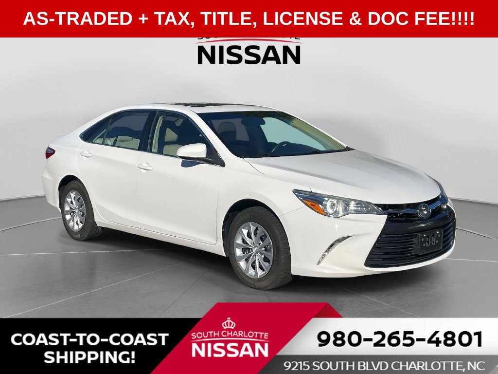 Used 2016 Toyota Camry LE w/ Moonroof Package FWD 360° Tour
