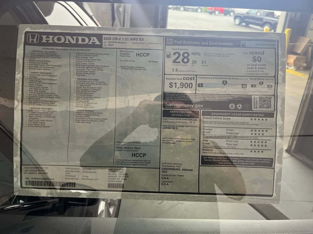 Used 2025 Honda CR-V EX image 40