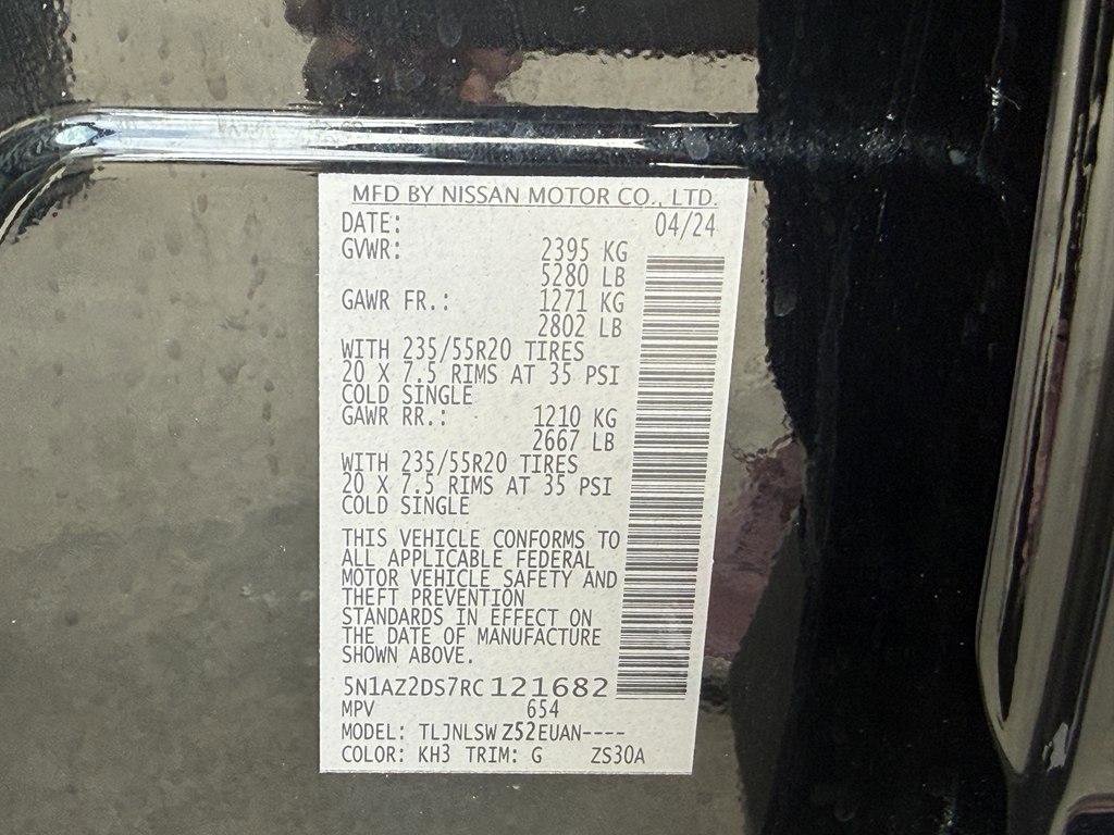 Used 2024 Nissan Murano Platinum w/ Cargo Package image 18