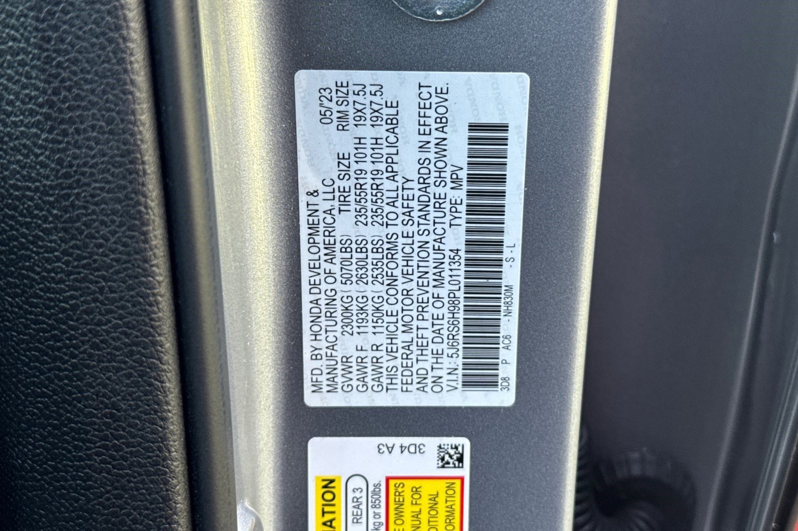 Certified 2023 Honda CR-V Sport Touring image 22