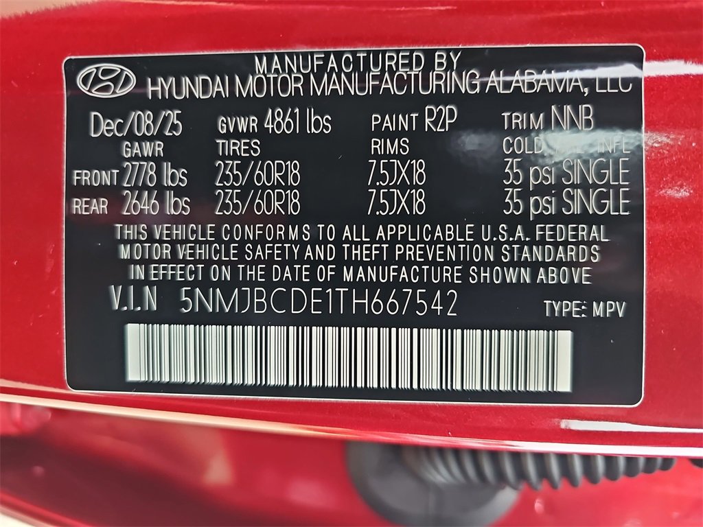 New 2026 Hyundai Tucson SEL image 34