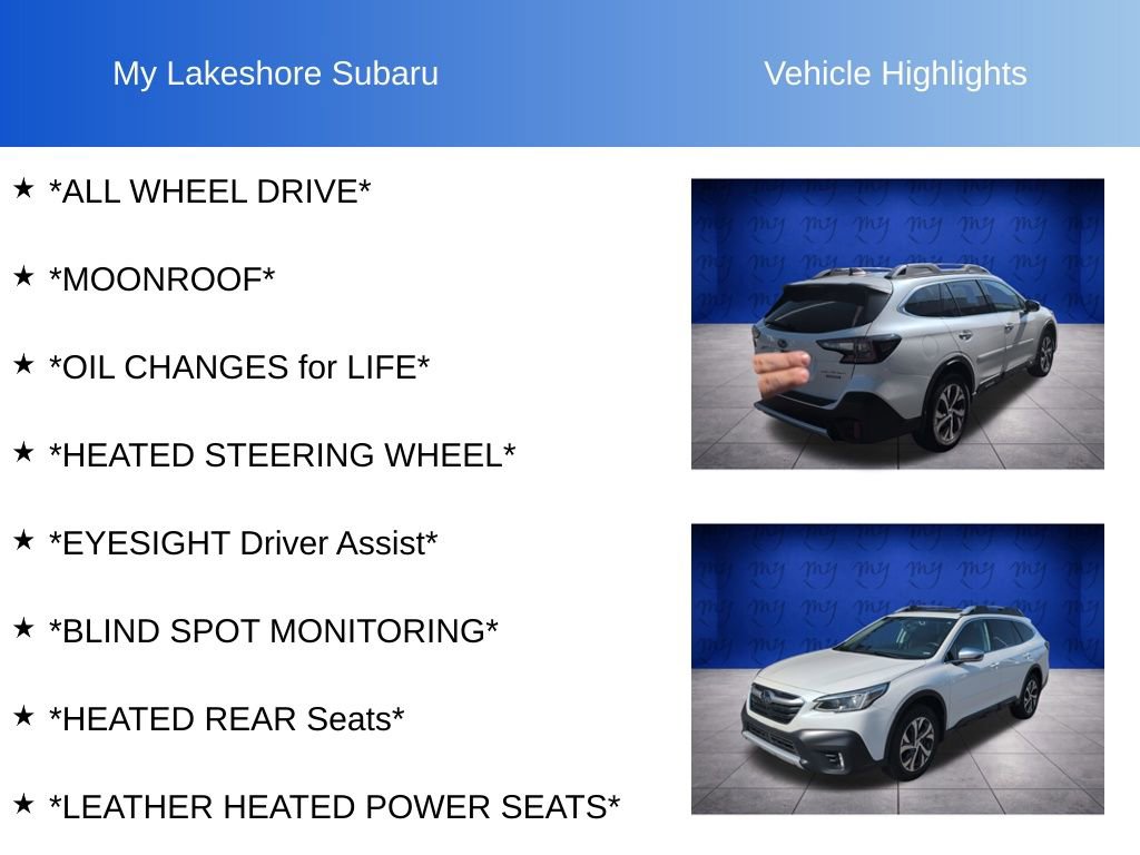 Used 2020 Subaru Outback Touring w/ Popular Package #2 AWD/4WD image 9