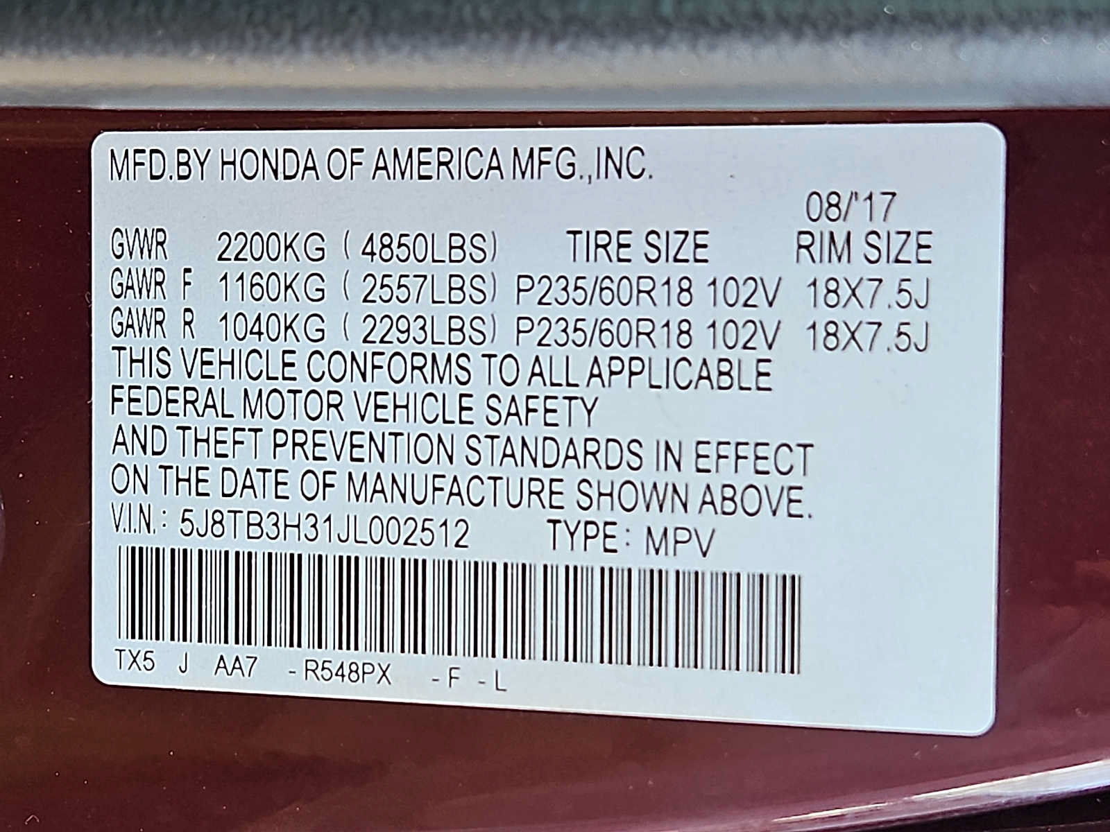Used 2018 Acura RDX FWD image 28